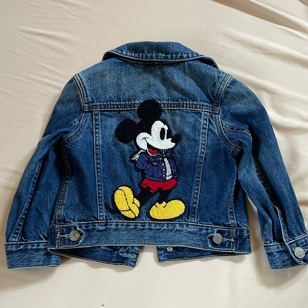 Baby Gap Mickey Mouse Jean jacket 2T